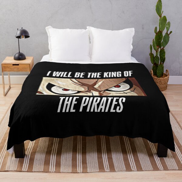 Item preview, Luffy Eyes I Will Be The King Of The Pirates Anime Streetwear designed and sold by VibeWear42.
