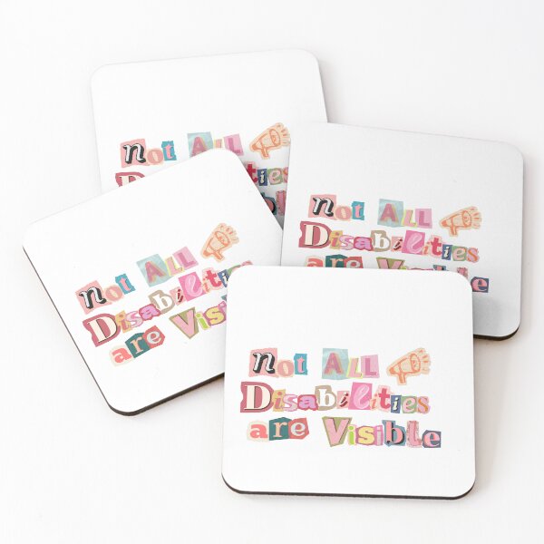 Item preview, Not All Disabilities Are Visible  designed and sold by flareswithtea.