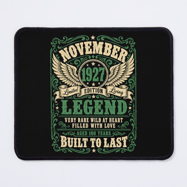 Item preview, November 1927 Legend – Vintage 100th Birthday, Aged 100 Years designed and sold by G350.