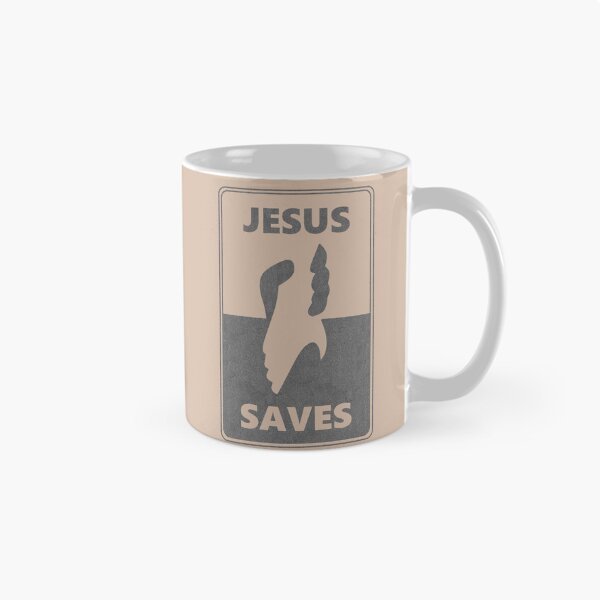 Item preview, Saved by Grace | Jesus Saves | Minimalist Christian Inspirational Design | Grey Gray designed and sold by ZechJohnRB.