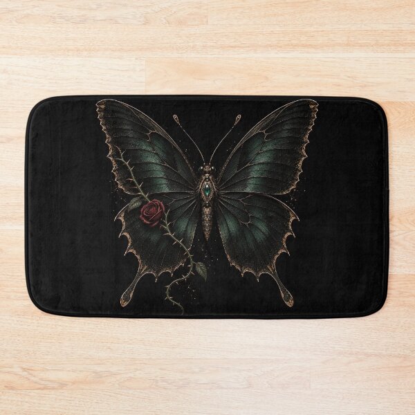 Item preview, Gothic Butterfly | Victorian Dark Academia Nature Art designed and sold by Briarmoire.