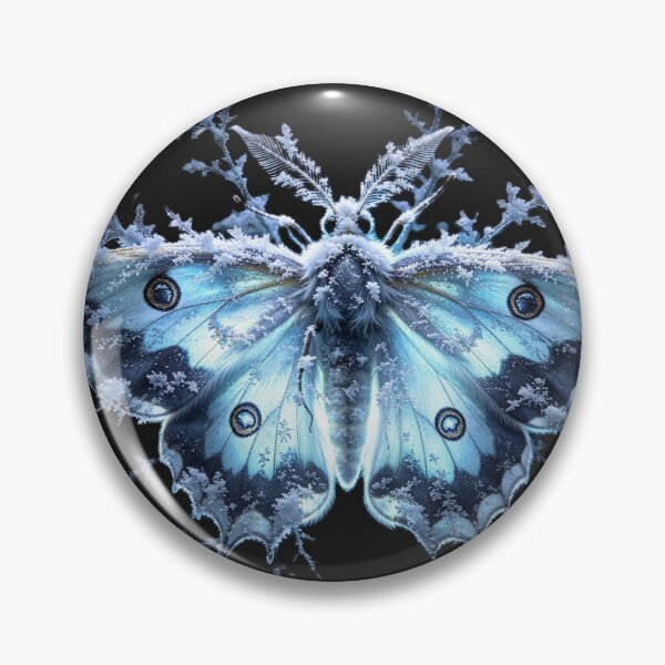 Item preview, Gothic Mystical Moth Frozen in Crystal Ice designed and sold by GodsMonsterss.