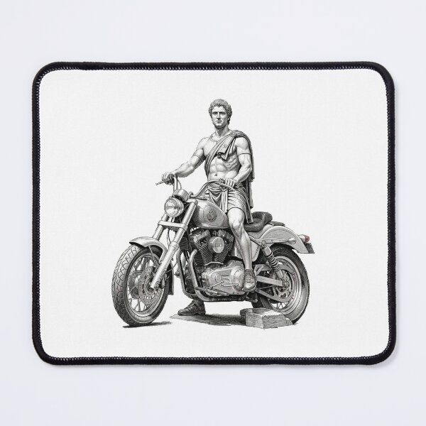 Item preview, God of Olympus. Zeus on a motorcycle. designed and sold by MagelliShop.