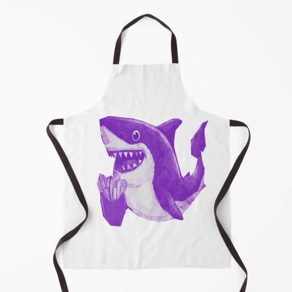 Item preview, Cute French Fries Shark designed and sold by kinpirks.