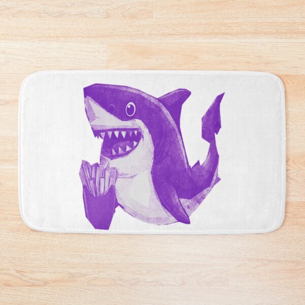 Item preview, Cute French Fries Shark designed and sold by kinpirks.