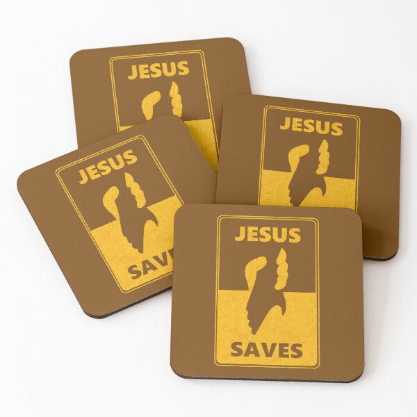 Item preview, Saved by Grace | Jesus Saves | Minimalist Christian Inspirational Design | golden yellow designed and sold by ZechJohnRB.