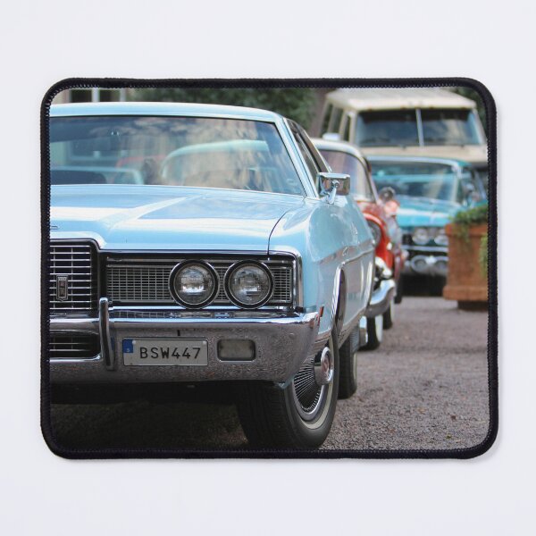 Item preview, 1971 Ford LTD Classic Brougham - Vintage Blue American Cruiser designed and sold by Johnny Nilsson Photo Art.
