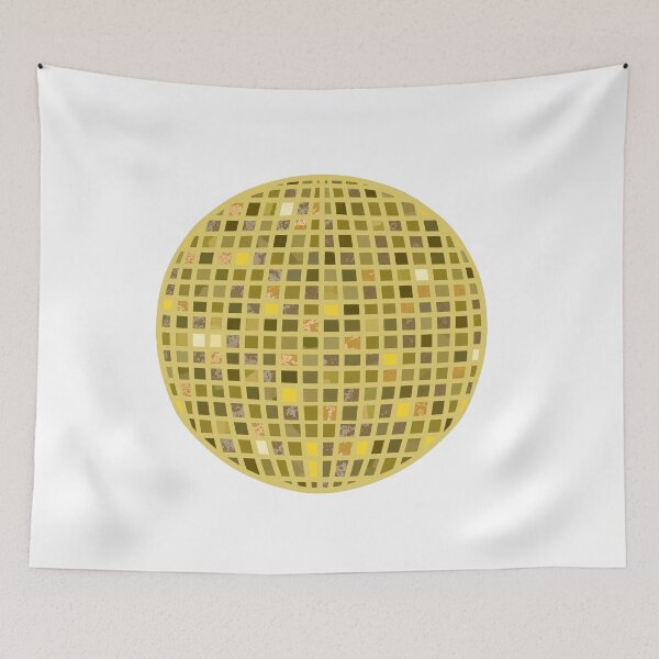 Item preview, Gold Sparkles Mirrorball designed and sold by Sartoris Art.