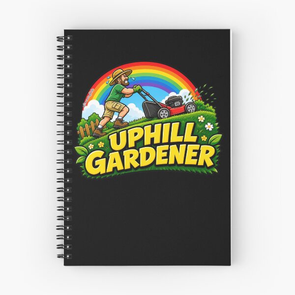 Item preview, Uphill Gardener designed and sold by SwearingKids.