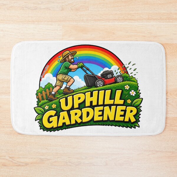 Item preview, Uphill Gardener designed and sold by SwearingKids.