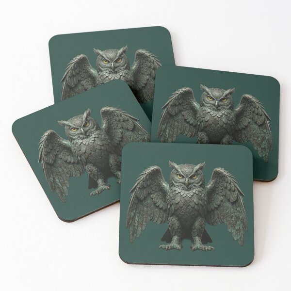 Item preview, Mystical Owl in Aged Bronze designed and sold by FASAventuras.