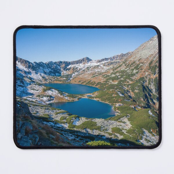 Item preview, Valley of the Five Lakes – High Tatra Mountain Panorama Poster designed and sold by dkl4u.