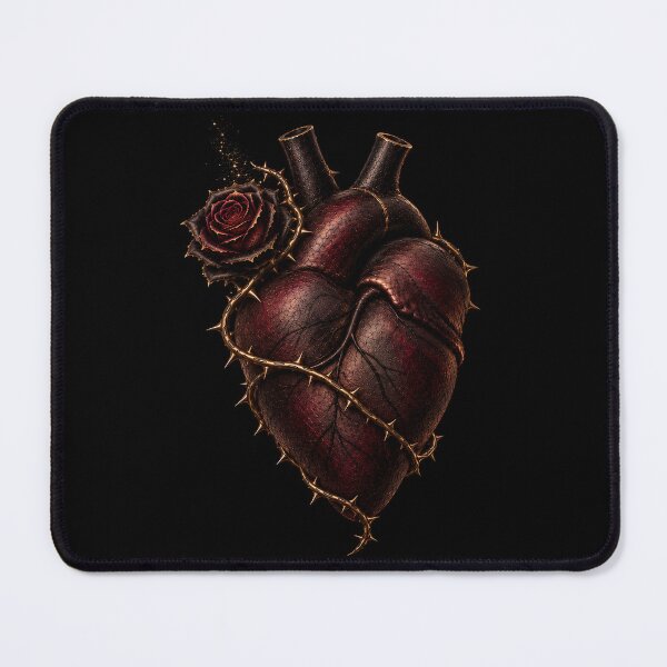 Item preview, Gothic Anatomical Heart | Victorian Dark Academia Art designed and sold by Briarmoire.