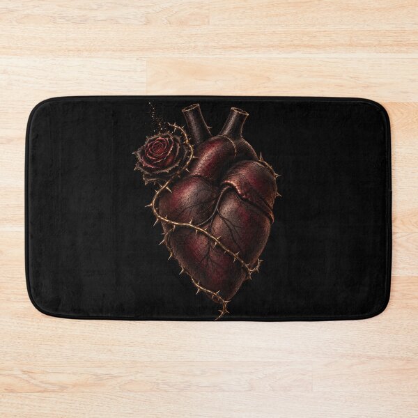 Item preview, Gothic Anatomical Heart | Victorian Dark Academia Art designed and sold by Briarmoire.