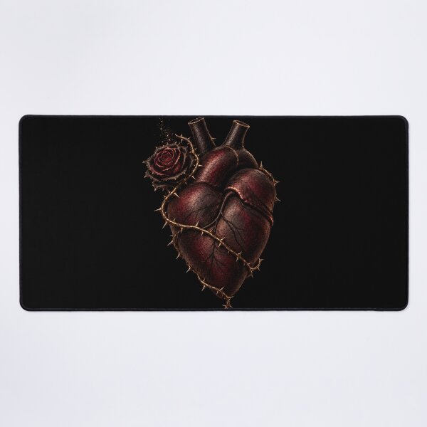 Item preview, Gothic Anatomical Heart | Victorian Dark Academia Art designed and sold by Briarmoire.