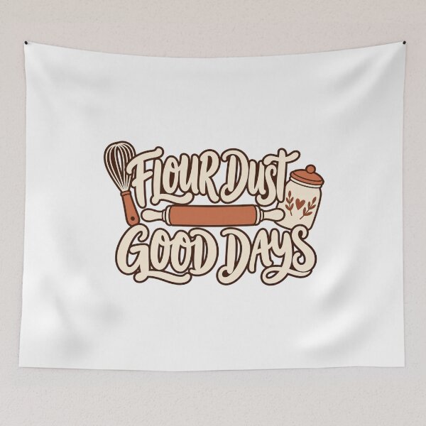 Item preview, flour dust good days home baker designed and sold by speacial-tokend.