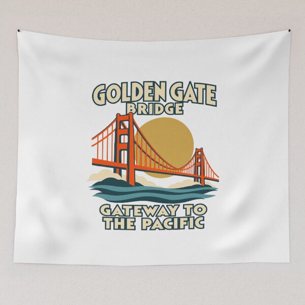 Item preview, Golden Gate Bridge San Francisco Coastal Scene designed and sold by The Junto Shop.