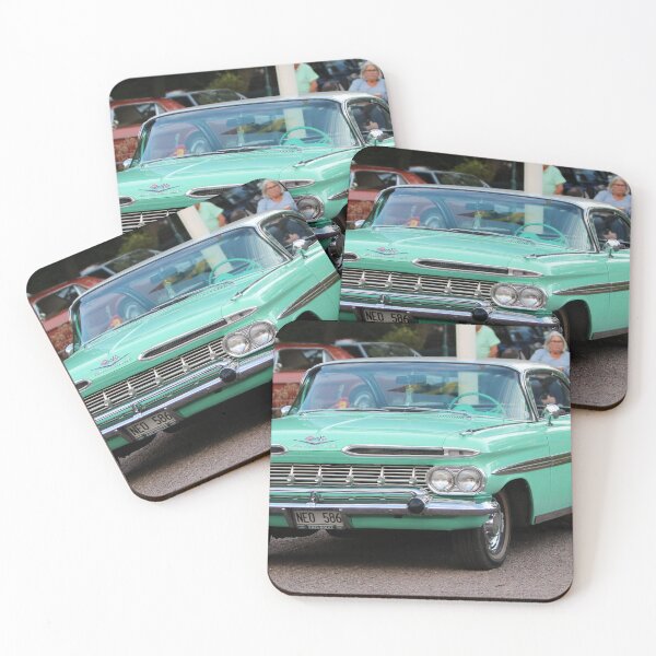 Item preview, 1959 Chevrolet Impala - Classic Turquoise American Cruiser designed and sold by Johnny Nilsson Photo Art.