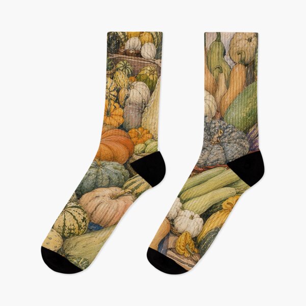 Item preview, Autumn Bounty: A Renaissance Feast of Squashes and Pumpkins designed and sold by Discount code.