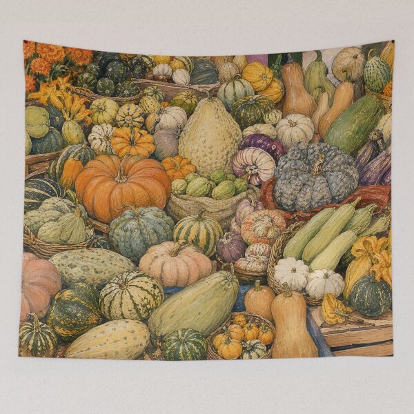 Item preview, Autumn Bounty: A Renaissance Feast of Squashes and Pumpkins designed and sold by Discount code.