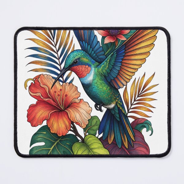 Item preview, Tropical Daydream - Colorful Hummingbird designed and sold by Zenith-Co.