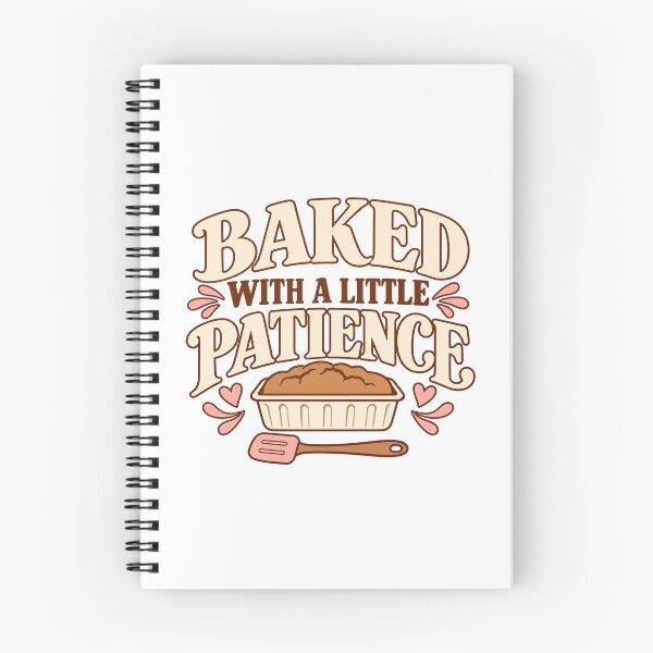 Item preview, baked with a little patience home baker designed and sold by speacial-tokend.
