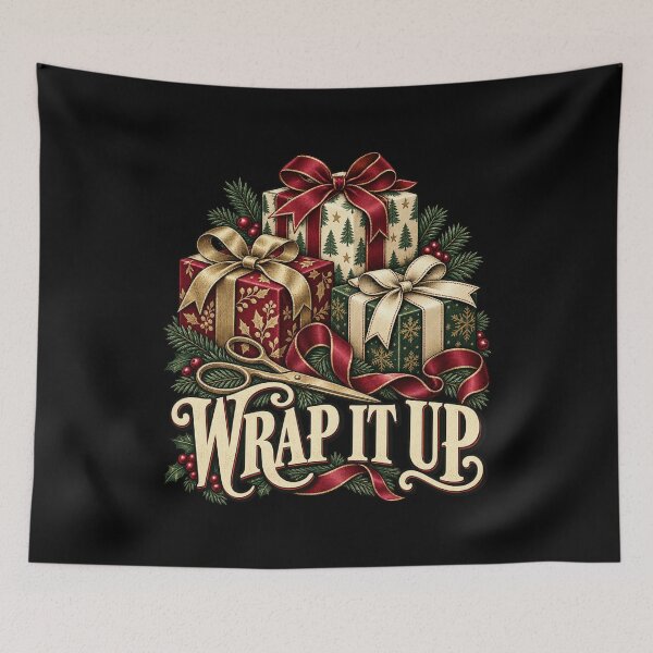 Item preview, Wrap It Up - Christmas Gift Wrapping designed and sold by Good Mood Foundry.