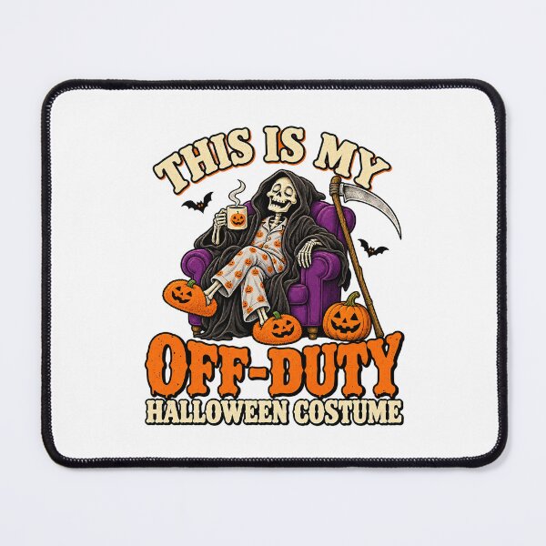 Item preview, ✨ THIS IS MY OFF-DUTY HALLOWEEN COSTUME ✨ designed and sold by WheelieGdArt.