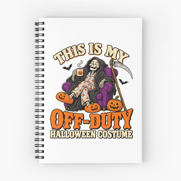 Item preview, ✨ THIS IS MY OFF-DUTY HALLOWEEN COSTUME ✨ designed and sold by WheelieGdArt.