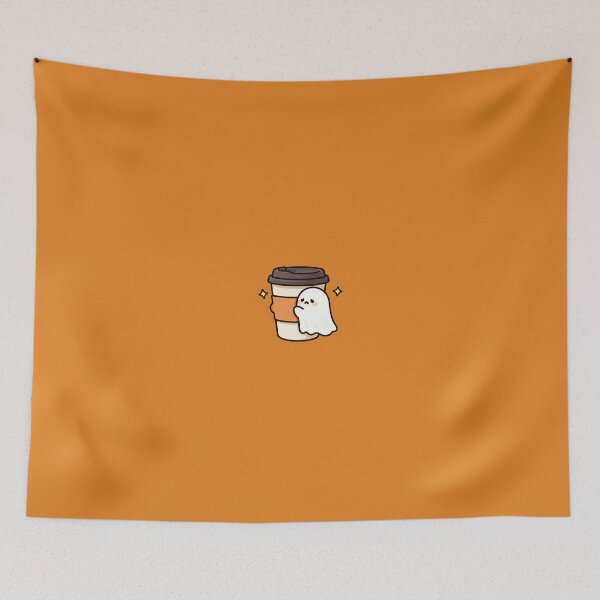 Item preview, Shy Ghost Coffee Introvert Halloween Art designed and sold by MaxLevelTailor.