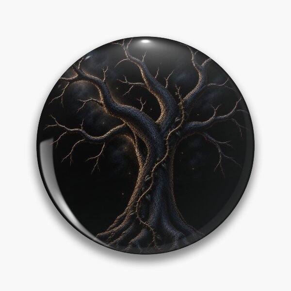 Item preview, Gnarled Tree | Gothic Bare Tree Ancient Dark Academia Art designed and sold by Briarmoire.