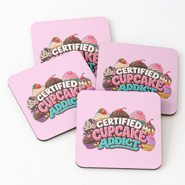 Item preview, Certified Cupcake Addict designed and sold by Elisabeth Lucas.