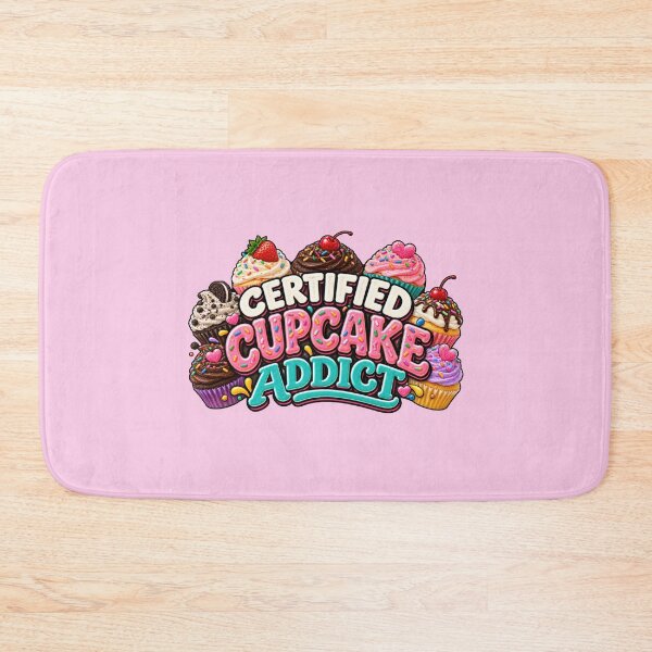 Item preview, Certified Cupcake Addict designed and sold by Elisabeth Lucas.