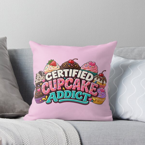 Item preview, Certified Cupcake Addict designed and sold by Elisabeth Lucas.
