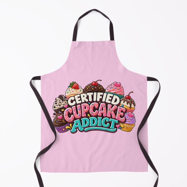Item preview, Certified Cupcake Addict designed and sold by Elisabeth Lucas.