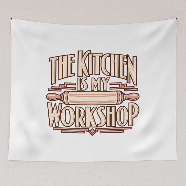 Item preview, the kitchen is my workshop baking designed and sold by speacial-tokend.