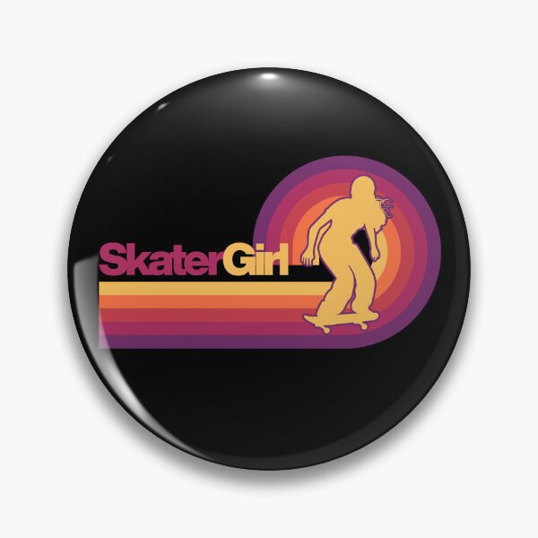 Item preview, Skater Girl Retro Aesthetic Streetwear Graphic Design designed and sold by toycruisers_merch-butze.