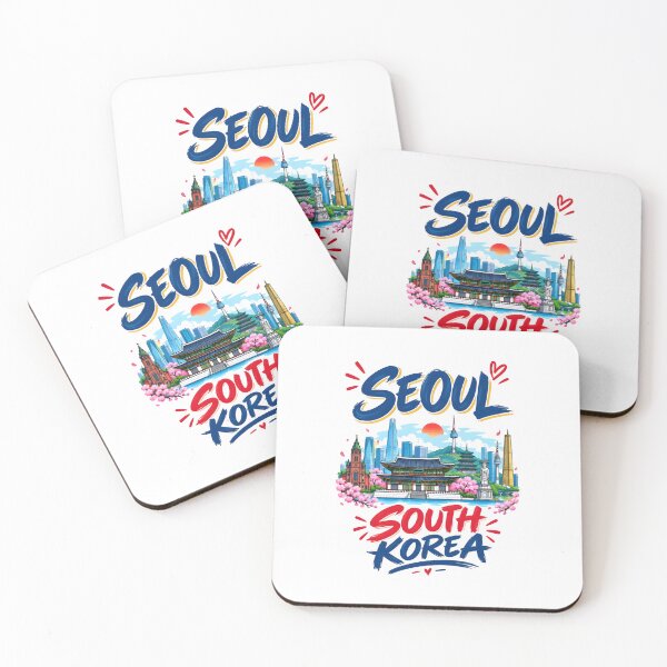 Item preview, SEOUL SOUTH KOREA SKYLINE  designed and sold by KISHNAY-FASHION.