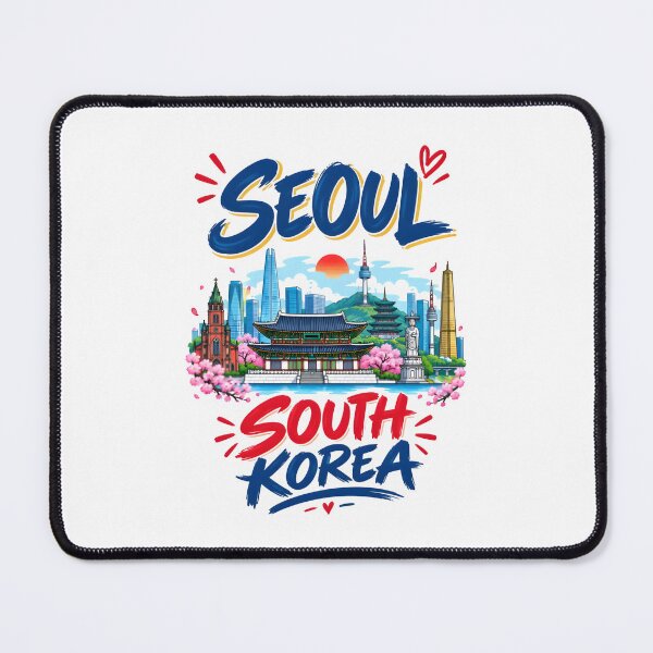 Item preview, SEOUL SOUTH KOREA SKYLINE designed and sold by KISHNAY-FASHION.
