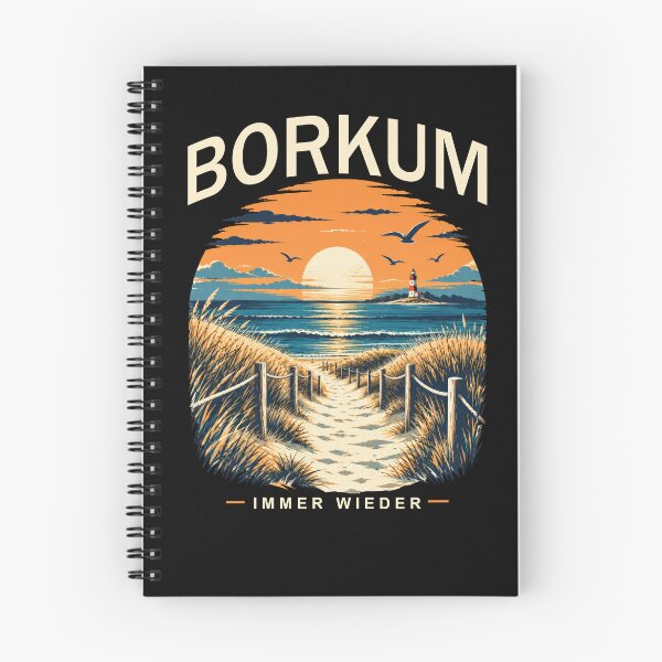 Item preview, Borkum North Sea Retro Lighthouse Dunes Coastal designed and sold by sbachstroem.