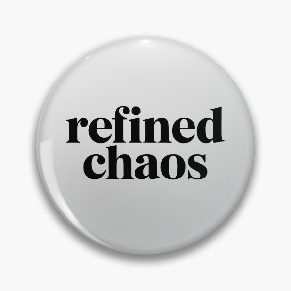 Item preview, Refined Chaos – Minimalist Aesthetic Quote designed and sold by Jollys-ArtShop.