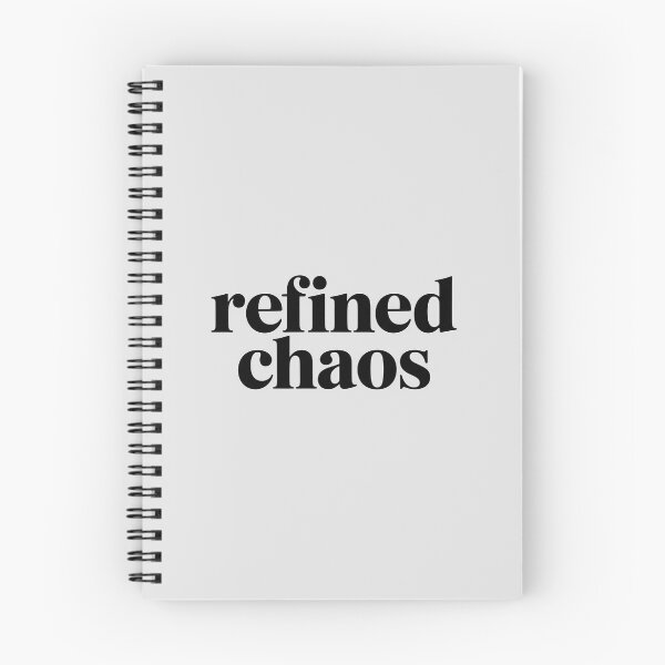 Item preview, Refined Chaos – Minimalist Aesthetic Quote designed and sold by Jollys-ArtShop.