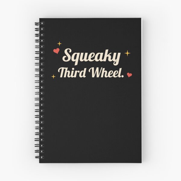 Item preview, Third Wheel: Funny Single Friend Gift (Dark-mode, neutral) designed and sold by wordworking.