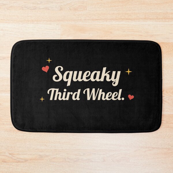 Item preview, Third Wheel: Funny Single Friend Gift (Dark-mode, neutral) designed and sold by wordworking.