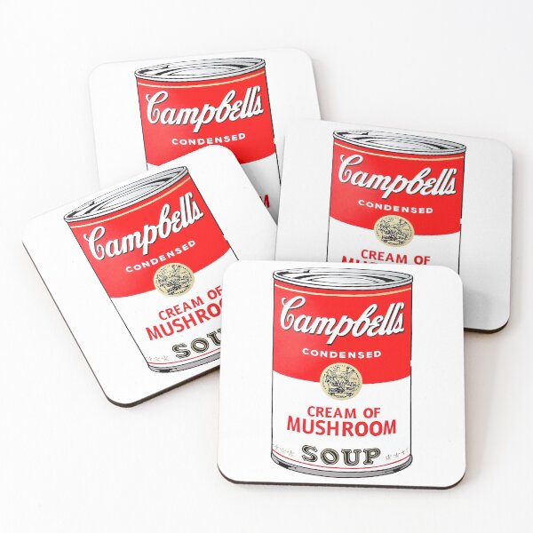 Item preview, Andy Warhol - Campbell's Cream of Mushroom Soup designed and sold by LeGrizou.