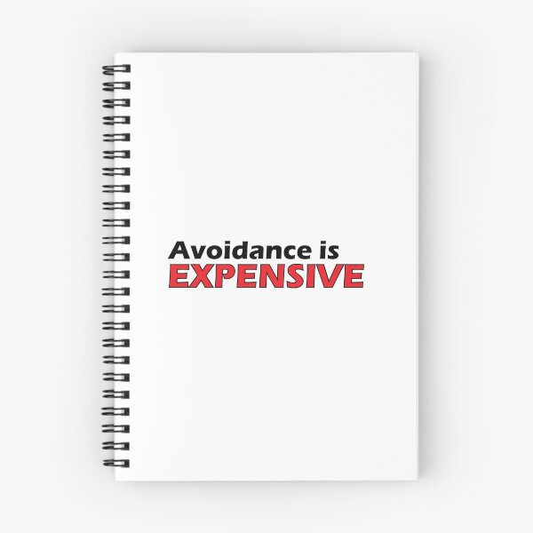 Item preview, Avoidance is expensive designed and sold by Positive Mindzet!.