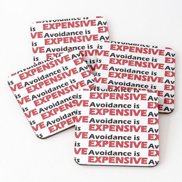 Item preview, Avoidance is expensive designed and sold by Positive Mindzet!.