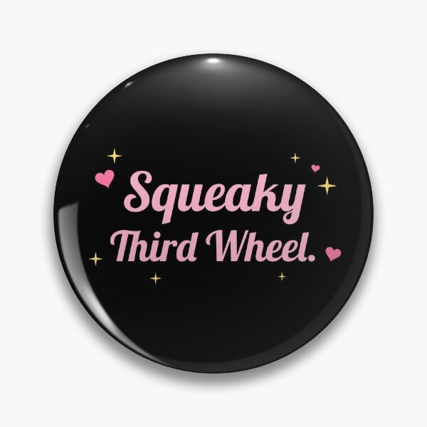 Item preview, Third Wheel: Funny Single Friend Gift (Dark-mode) designed and sold by wordworking.