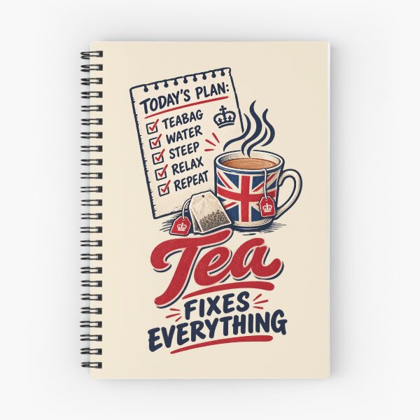 Item preview, Tea Fixes Everything  designed and sold by ClanRaeDesign.