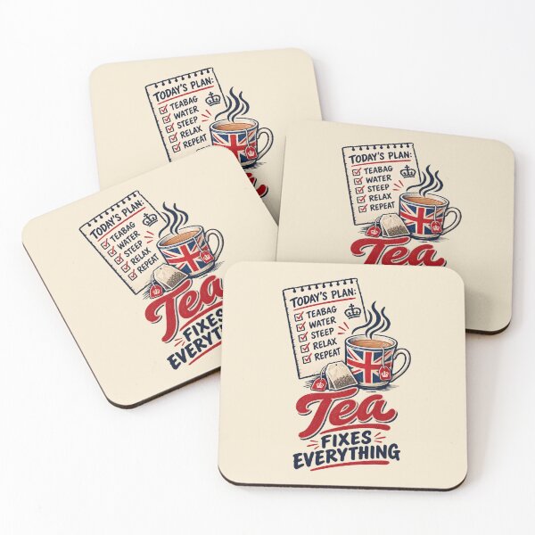 Item preview, Tea Fixes Everything  designed and sold by ClanRaeDesign.
